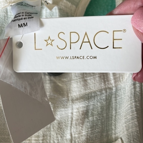 NWT LSpace Women’s Overalls With Pockets, Size Medium. - Picture 2 of 9